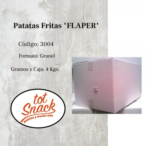 Patatas Fritas x4 Kgs.."FLAPER"